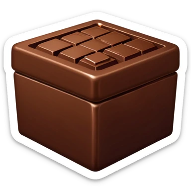 dubai Chocolate piece sticker