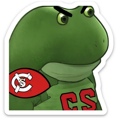 Me in nc state football gear sticker