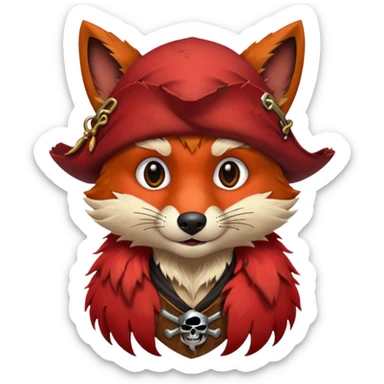 Foxy (from FNaF) sticker