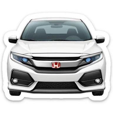 Logotipo de honda civic sticker