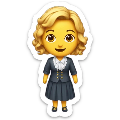 cochinita en traje de baño sticker