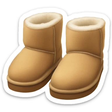 UGG slippers  sticker
