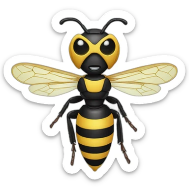 wasp marvel sticker