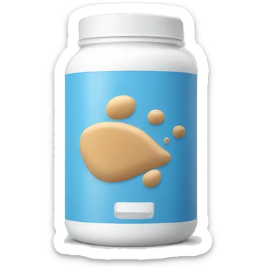 protein powder sticker