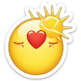 according to the sunshine of the heart sticker