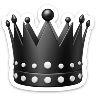 Domino crown sticker