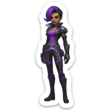 sombra overwatch sticker