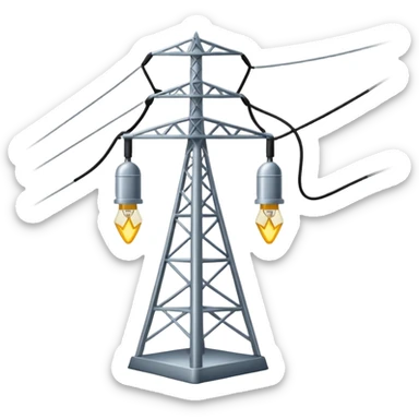 power line sticker
