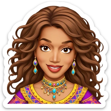 Folkloric Dancer sticker