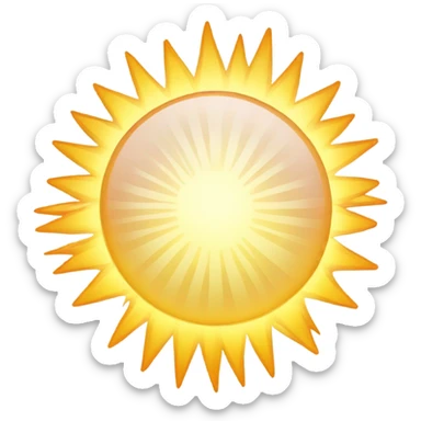 sun sticker