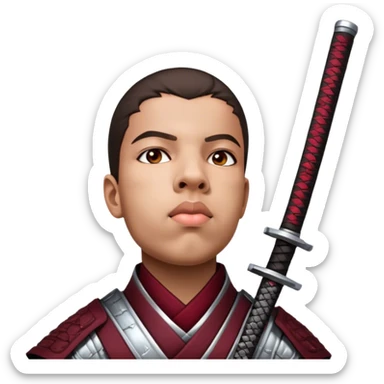 Resolute Samurai sticker
