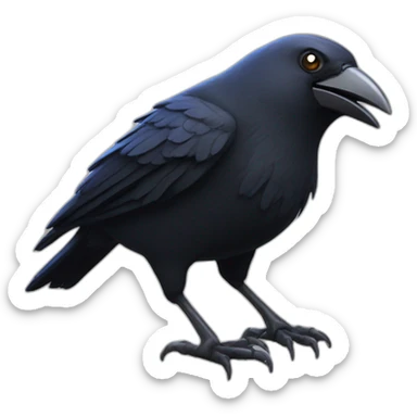 Corbeau fornite sticker