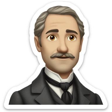 Ivan Kharitonenko in a 19th century su sticker