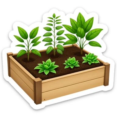 garden bed sticker