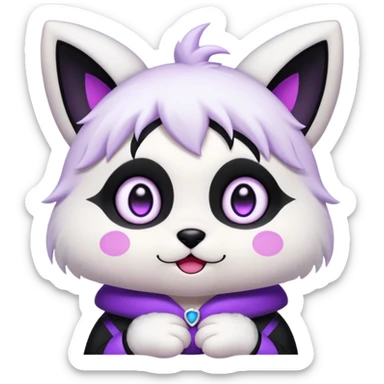 Kuromi animado  sticker