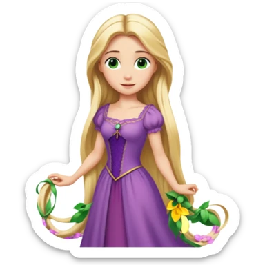 Rapunzel  sticker