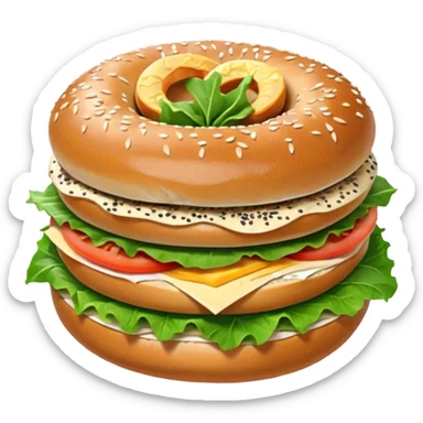 no no i want the Bagel Sandwich in 5–20° gentle bird’s-eye angle

with bun abit on side not on top  sticker