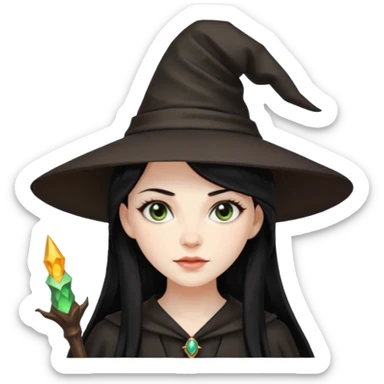 Witch Girl sticker