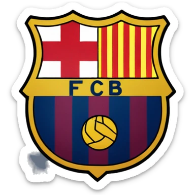Escudo barça sticker