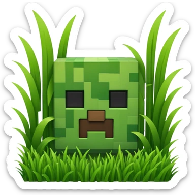 Original Minecraft logo  sticker