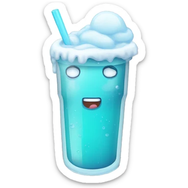 Slushy sticker