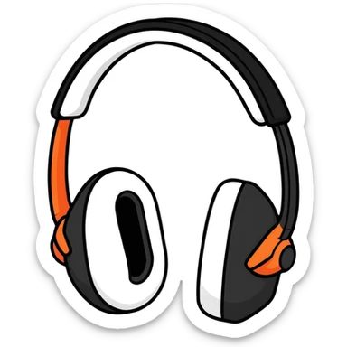 Foam ear ugs sticker