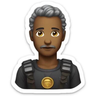 Samael David sticker