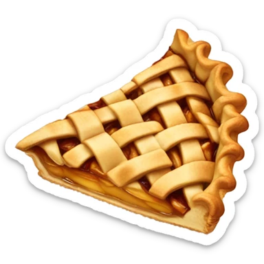 slice of apple pie sticker