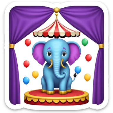 circus book sticker