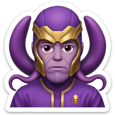 Thanos squidgame 230 player (T.O.P) emoji sticker