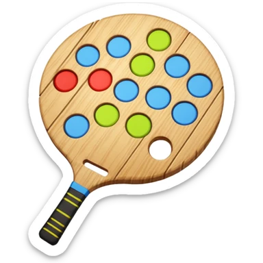 padel paleta sticker