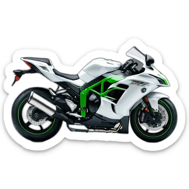 Kawasaki ninja h2r sticker