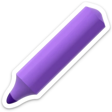 Purple Marker sticker