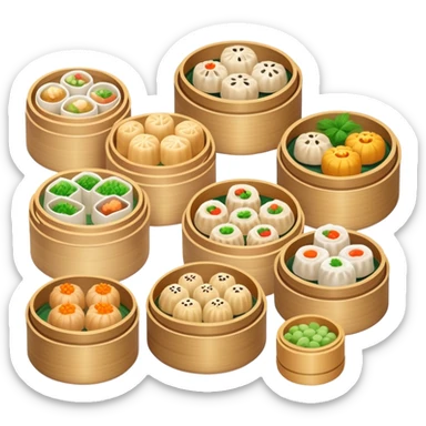 Chinese dim sum sticker