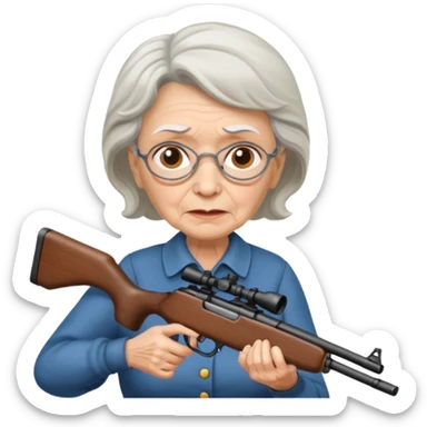 granny loading sticker