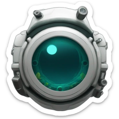Subnautica peeper sticker