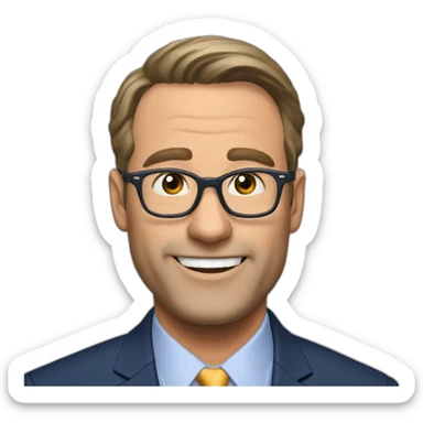 Greg Guttfeld on Fox News sticker