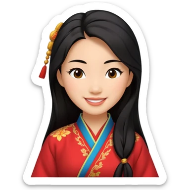 Mulan emoji sticker