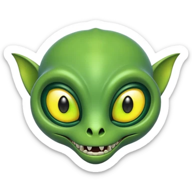 Alein Animal   sticker