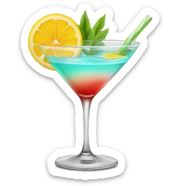 a cocktail sticker