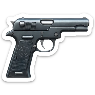 Pistola sticker