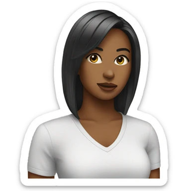  girl Beat maker sticker