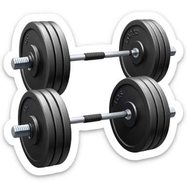 Barbell sticker
