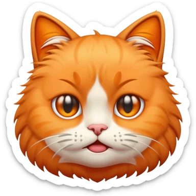 crying cat emoji sticker