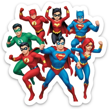 DC Comics sticker