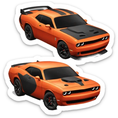 hellcat car sticker