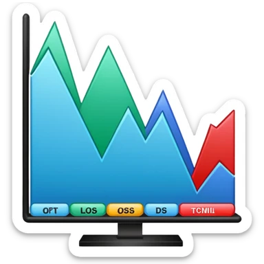 profit and loss chat stocks sticker