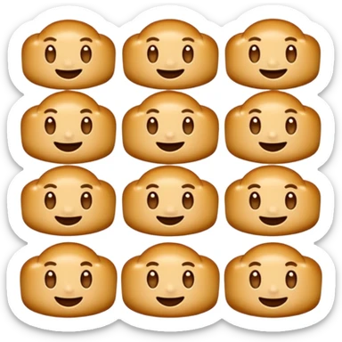 Haz emojis carmelitas aestetic sticker