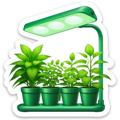 garden Grow Lights sticker