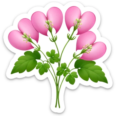 Dicentra spectabilis sticker